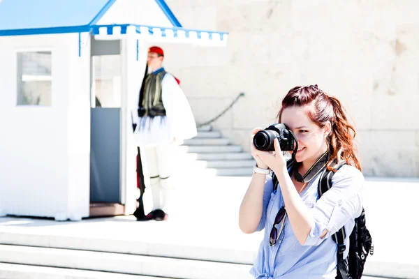 Turista mujer —  Fotos de Stock