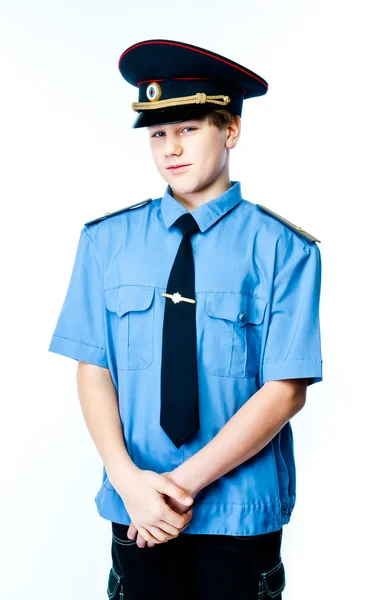 Boy cop — Stock Photo, Image