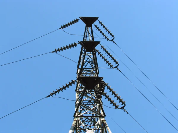 La línea de energía eléctrica —  Fotos de Stock