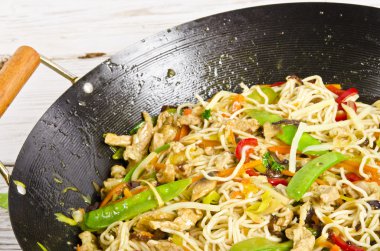 Etli Asya eriştesi.