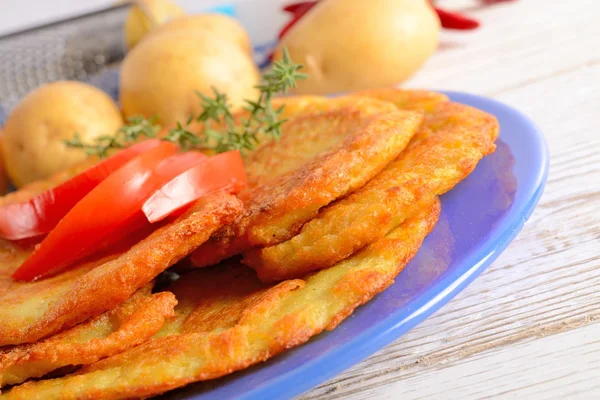 Panqueque de patata — Foto de Stock