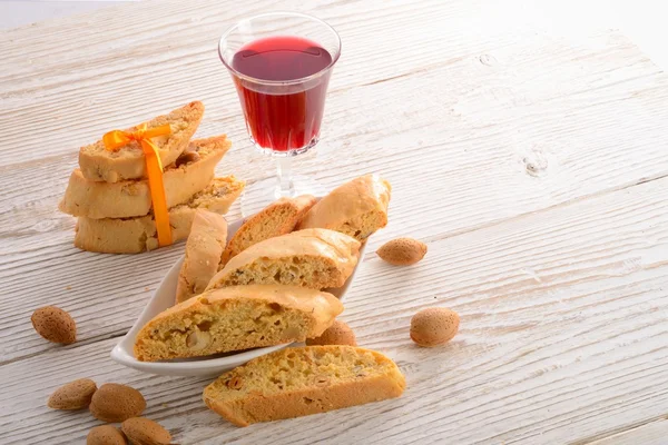 Mandorle di noce Biscotti — Foto Stock