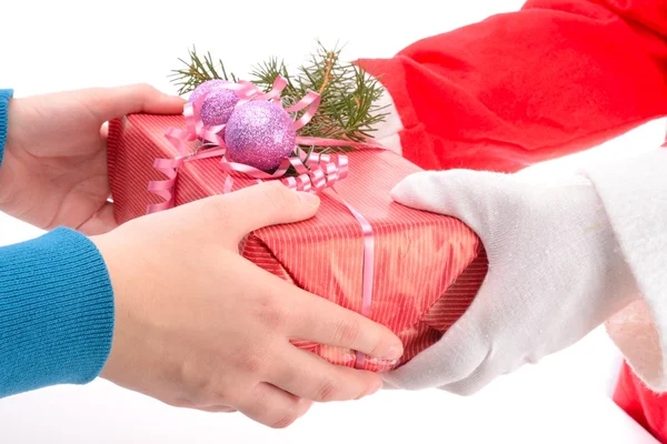 Handing out of presents — Stock Photo, Image