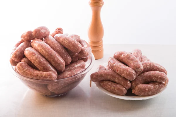 Home-baked sausage — Stock Photo, Image