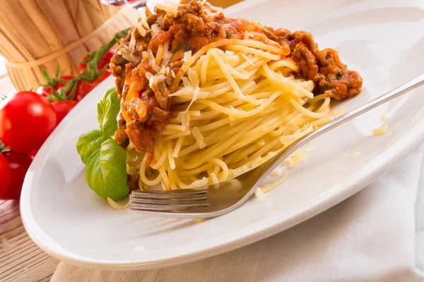 Spagetti Bolonez — Stok fotoğraf