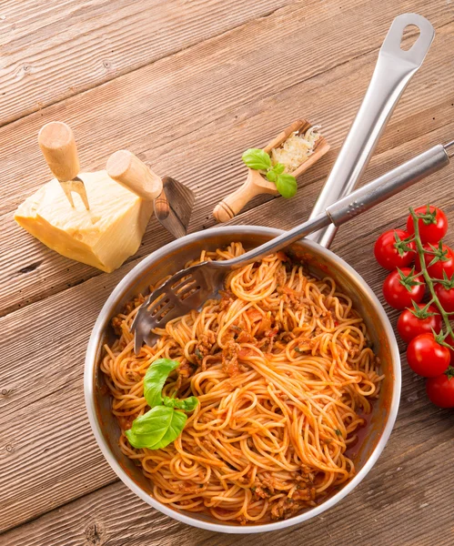 Spaghetti alla bolognese — Foto Stock