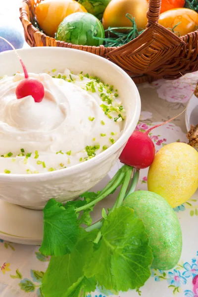 Easter table — Stock Photo, Image