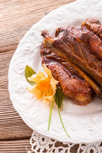 Grilled ribs — Stock Photo, Image