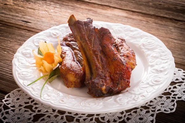 Grilled ribs — Stock Photo, Image