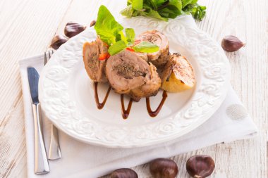 Türkiye nin sığır eti zeytin jambon-tatlı kestane dolgulu