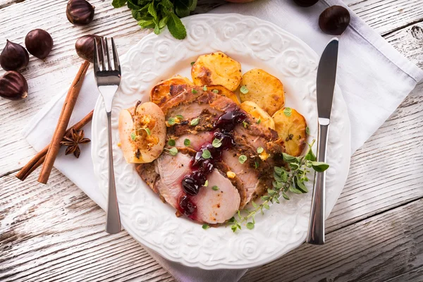 Roasted turkey — Stock Photo, Image