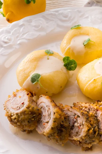 Schlesische Knödel — Stockfoto