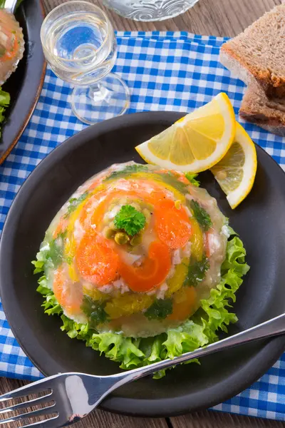 Aspik aus Fleisch — Stockfoto