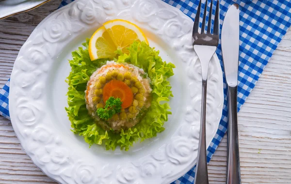 Carne aspic — Foto de Stock