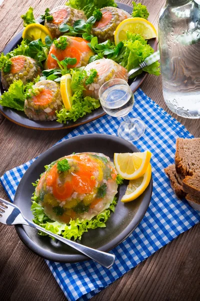 Aspic de carne — Fotografia de Stock