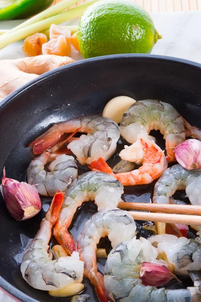 Shrimp roast Indonesian — Stock Photo, Image