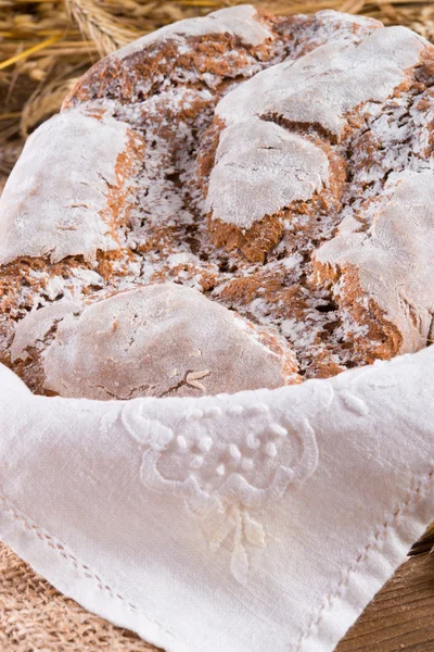 Freshly baked traditional bread — Stock Photo, Image