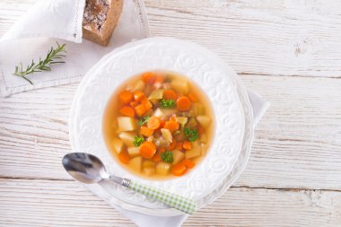 havuç çorbası ile bahar