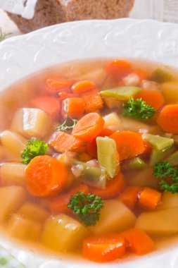 havuç çorbası ile bahar