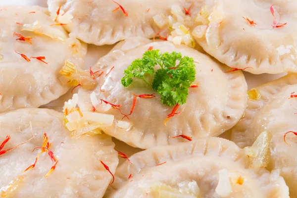 Pierogi com carne — Fotografia de Stock