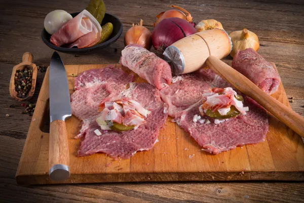 Fleisch Beef Olive — Stockfoto