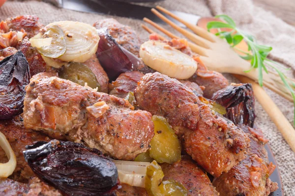 Meat beefs olive — Stock Photo, Image