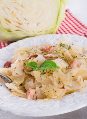 lezzetli kızarmış lahana sebze