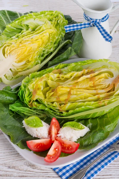 Boiled cabbage — Stock Photo, Image