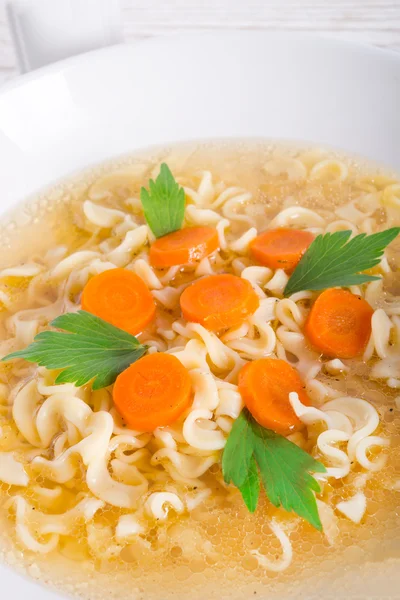 Nudelsuppe — Stockfoto