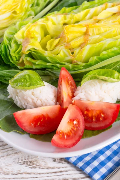 Boiled cabbage — Stock Photo, Image