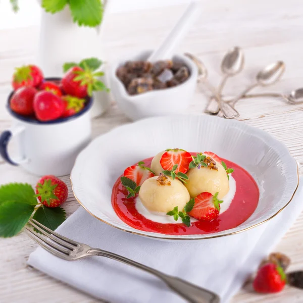 Boulettes aux fraises — Photo
