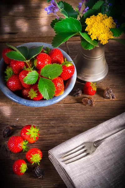 Erdbeeren — Stockfoto