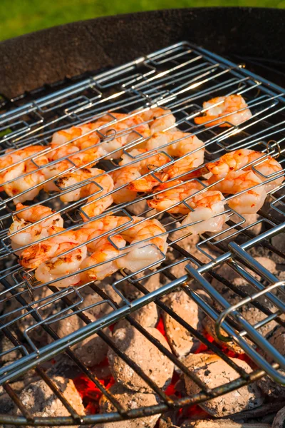 Grilled shrimps — Stock Photo, Image