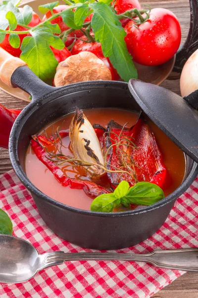 Tomato soup — Stock Image Tomato soup Stock Image
