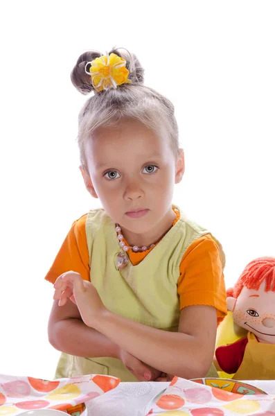 Kleine meisjes portret — Stockfoto