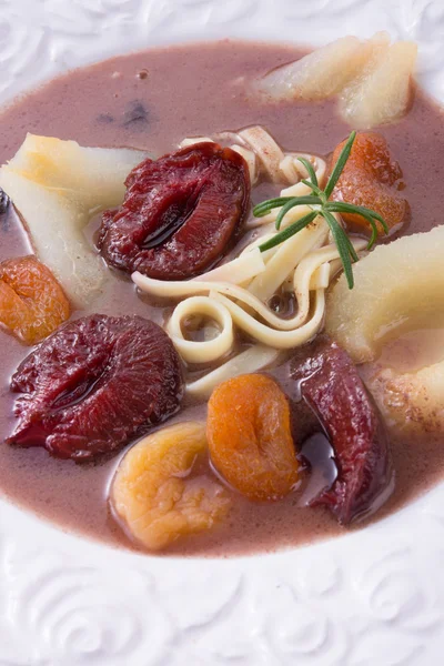 Czernina is a Polish soup — Stock Photo, Image