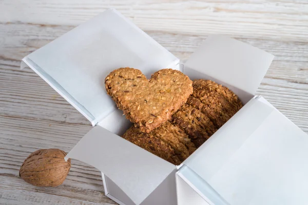 Oatmeal biscuits — Stock Photo, Image