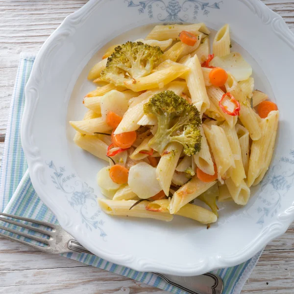 Pasta Casserole with vegetables — Stock Photo, Image
