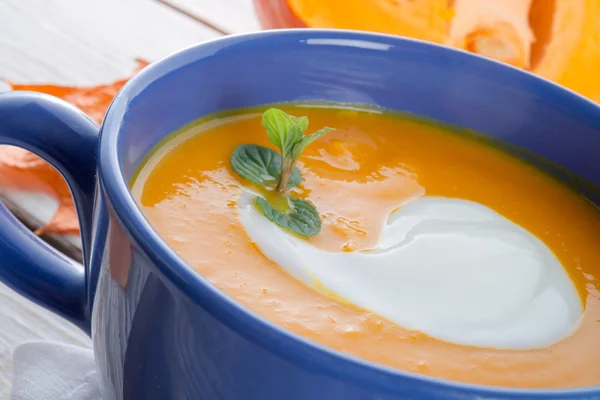 Soupe de citrouille — Photo