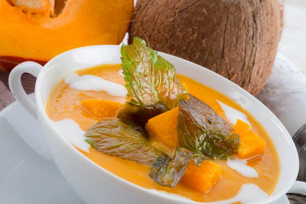 Pumpkin soup — Stock Photo, Image