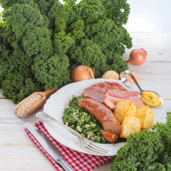 Oldenburg grönkål — Stockfoto