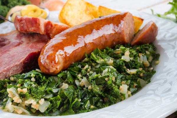 Oldenburg grunkohl — Stockfoto