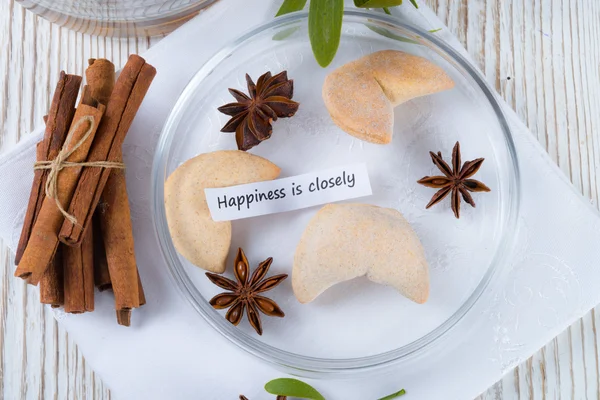 Biscoito da sorte — Fotografia de Stock