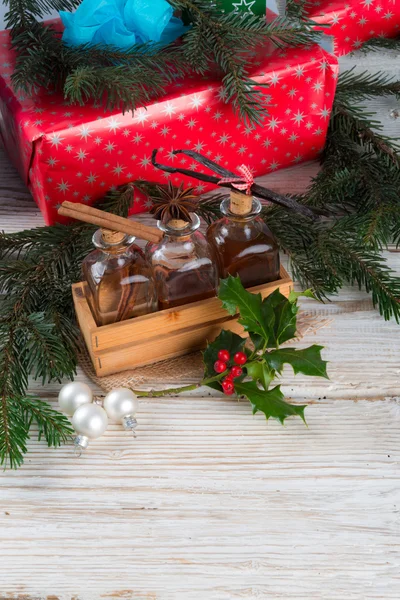 Sabores navideños para deliciosos pasteles — Foto de Stock