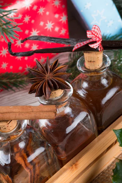 Weihnachtsaromen für leckeres Gebäck — Stockfoto