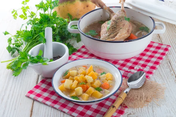 Rutabaga-Suppe — Stockfoto