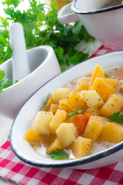 Rutabaga-Suppe — Stockfoto