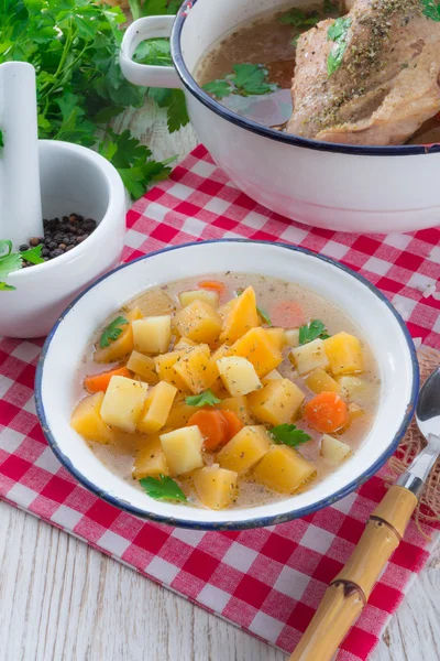Rutabaga soup — Stock Image Rutabaga soup Royalty Free Stock Photos