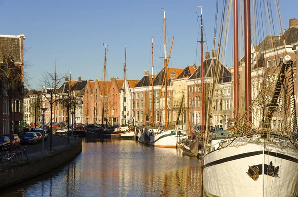 Groningen přístav — Stock fotografie