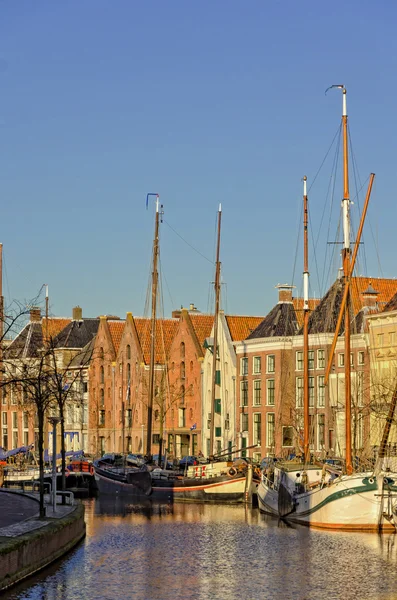 Groningen harbour — Stock Photo, Image